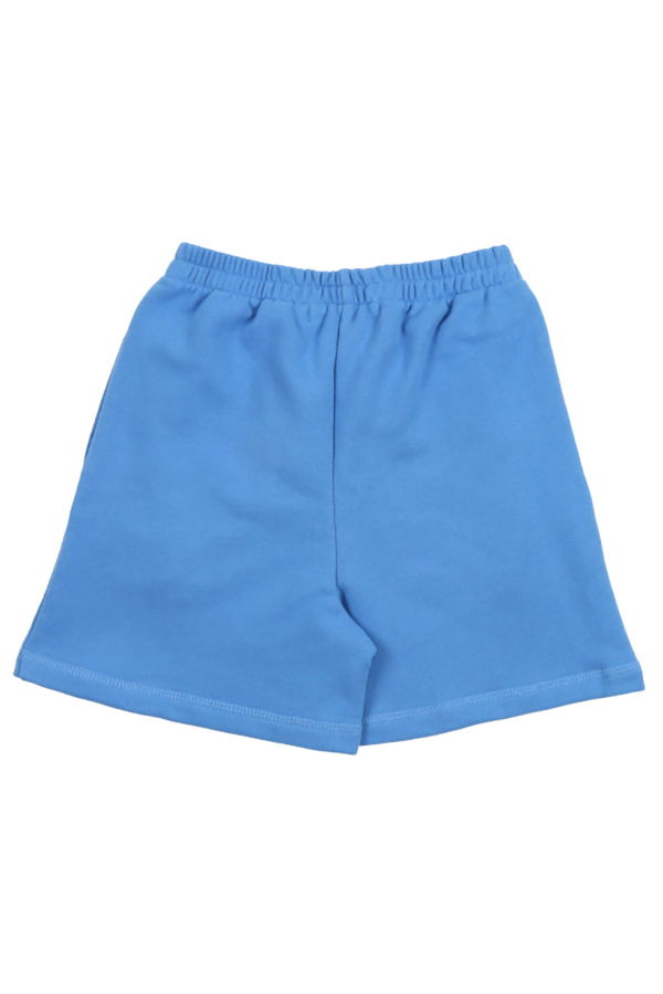 KIDS The New Society TNS Logo Sweat Shorts - Blue