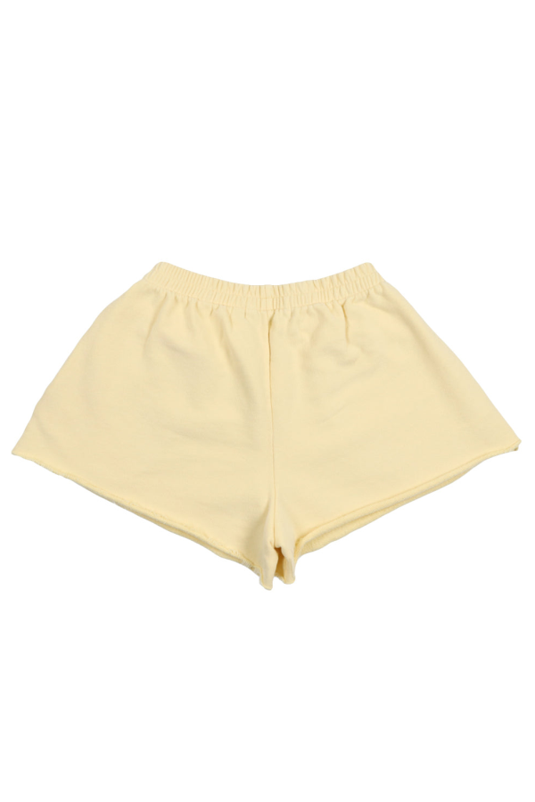 KIDS The New Society TNS Logo Shorts - Yellow