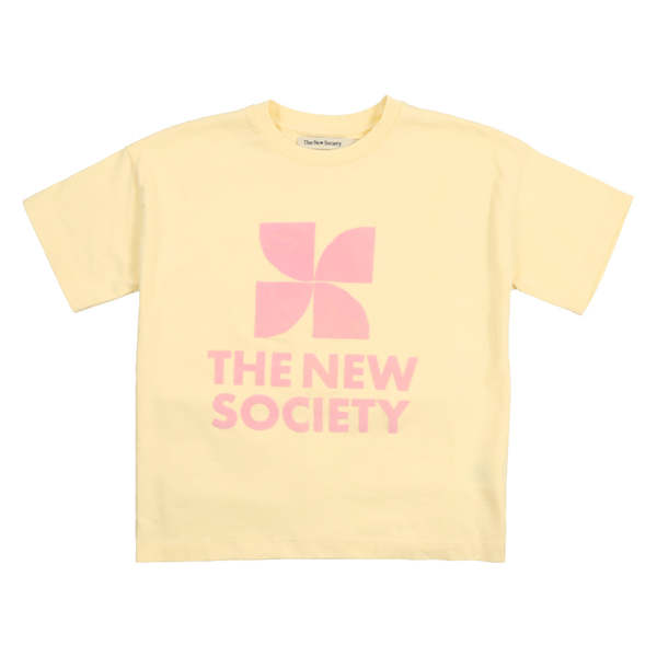 KIDS The New Society TNS Logo T-Shirt - Yellow
