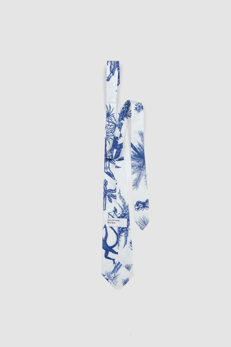 Universal Works Jungle Toile Poplin Tie