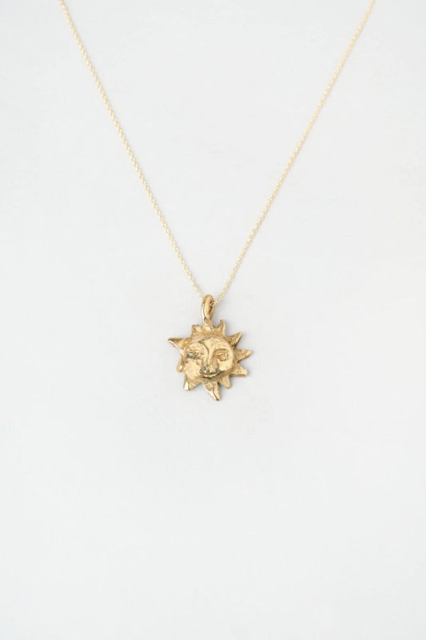 Ombre Claire Sol Necklace - Bronze