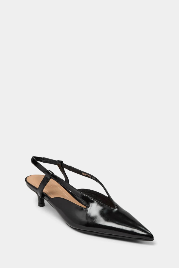 Sofie Schnoor Rill Patent Heeled Shoes - Black