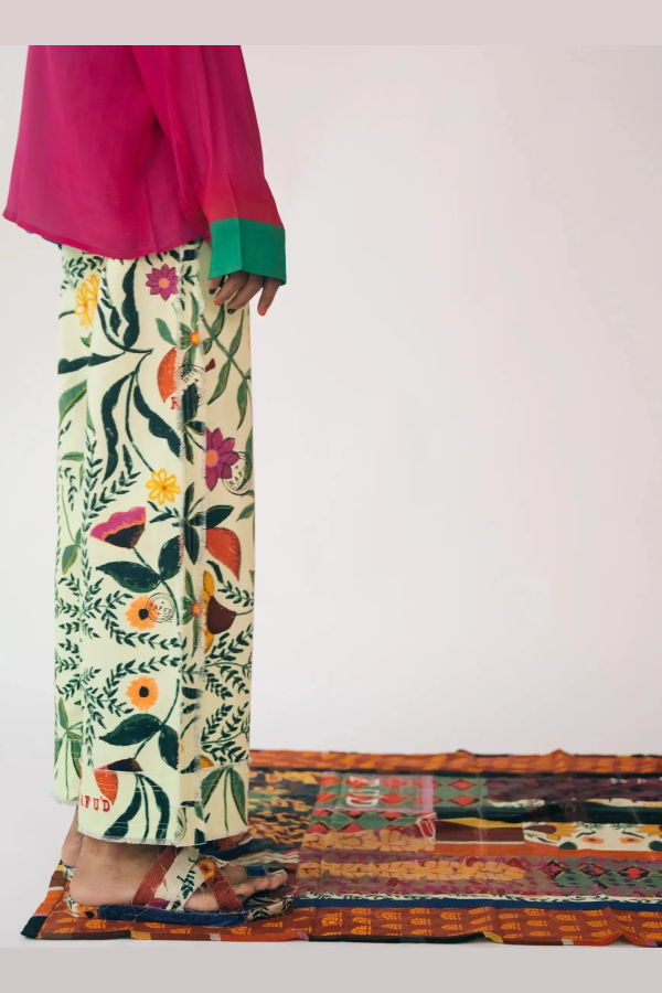 Rafu'd Guldasta Trousers