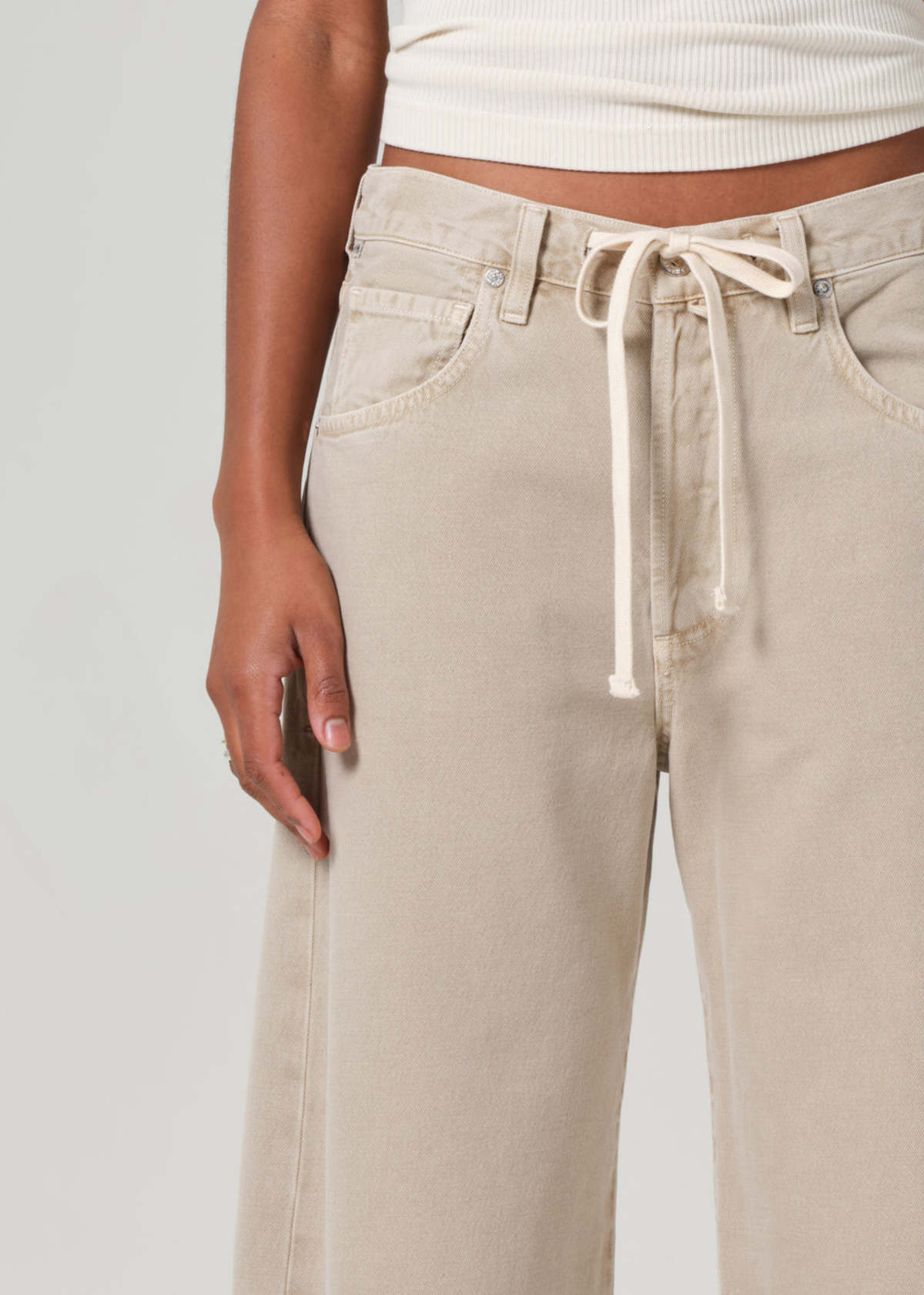 Citizens of Humanity Brynn Drawstring Trouser Pants - Image 5 of 6