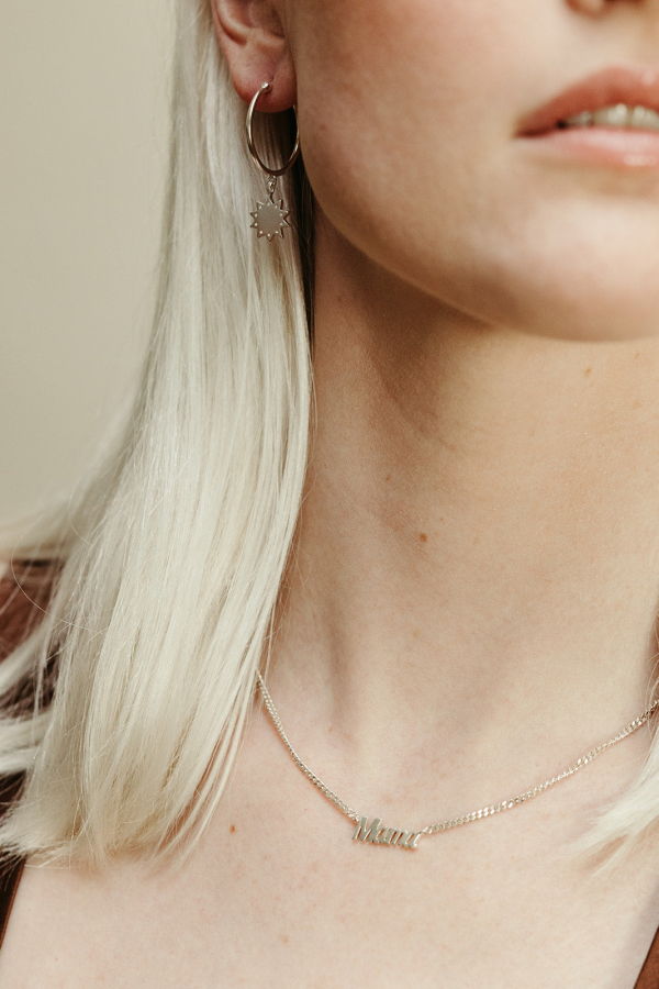 Sierra Winter Jewelry Big Mama Necklace - Sterling Silver