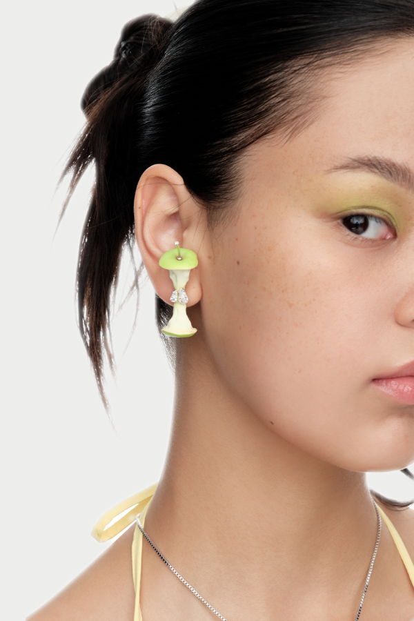 YVMIN Apple Core Earrings