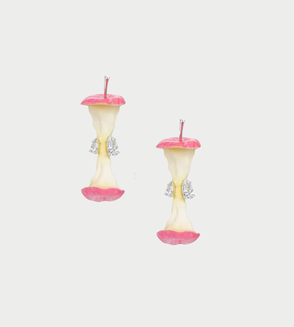 YVMIN Apple Core Earrings (Pair) YVMIN Apple Core Earrings (Pair)