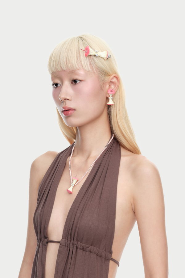 YVMIN Apple Core Earrings (Pair)