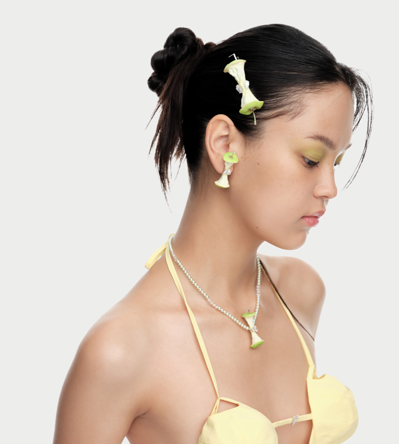 YVMIN Apple Core Hair Pin