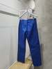 Sies Marjan Eshaan Cotton Canvas Cargo Pant - Lapis Blue - Thumbnail 3
