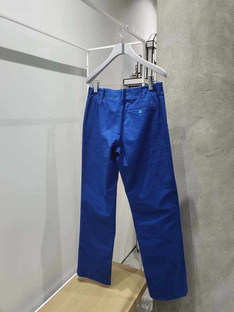 Sies Marjan Eshaan Cotton Canvas Cargo Pant - Lapis Blue