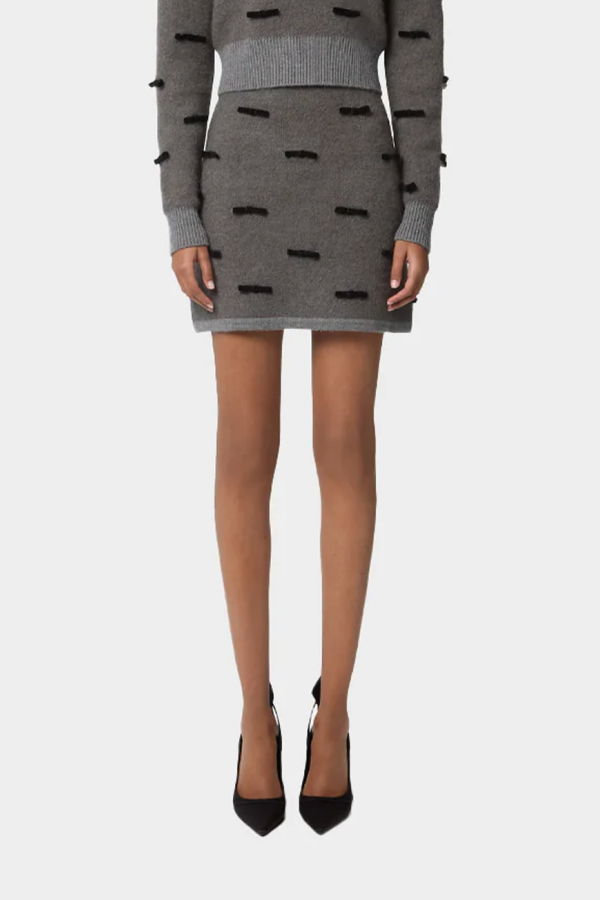 Nina Ricci Mini Knit Skirt