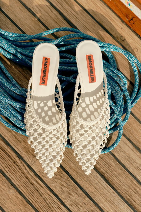 Simon Miller Knotted Gala Mule - Macadamia