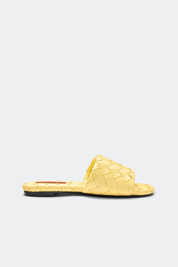 Simon Miller Woven Salerno Sandals - Butter