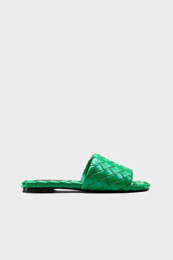 Simon Miller Woven Salerno Sandal - Gummy Green