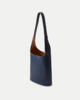 Veronica Beard Large Loop Tote - Navy/Hazelwood - Thumbnail 6