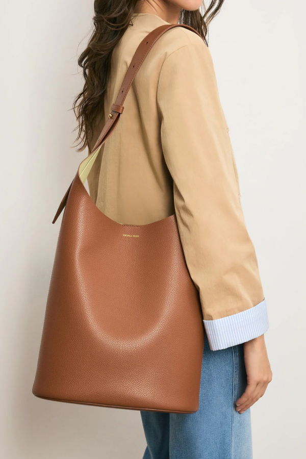 Veronica Beard Large Loop Bag - Hazelwood / Pistachio