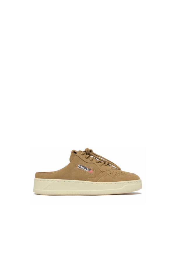 Autry Medalist Mule Sneaker - Suede Copper