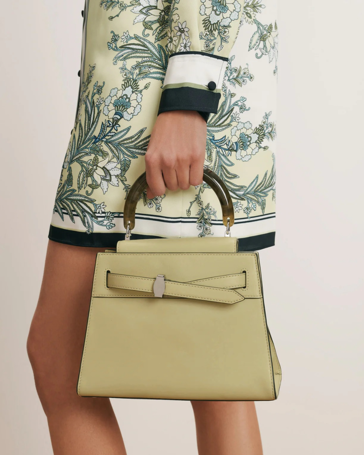 Veronica Beard Dash Top Handle Bag - Pistachio - Image 2 of 6