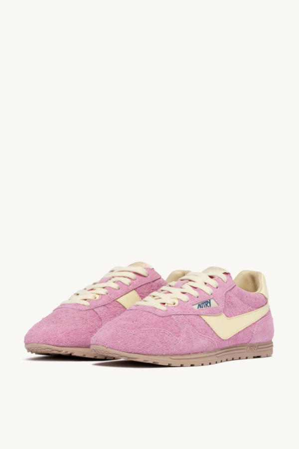 Autry Windspin Low Sneaker - Rose Pompadur / Rutabaga