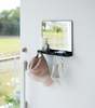 Yamazaki Home Magnetic Mirror with Storage Rack - Glass - Thumbnail 6
