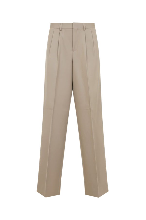 Celine Pleated Pants - Beige