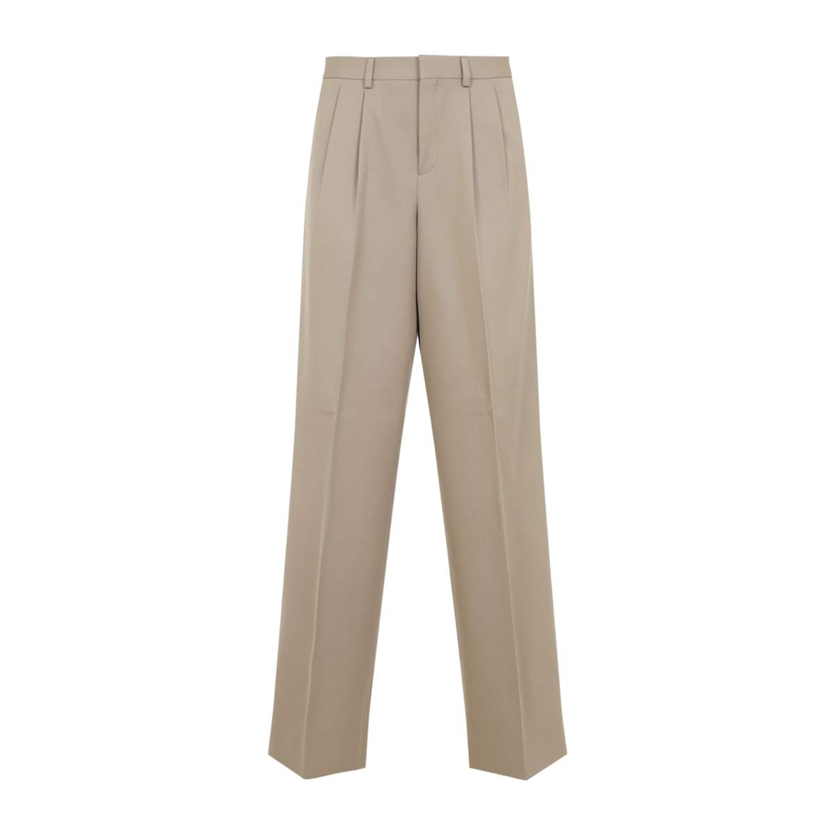 Celine Pleated Pants - Beige - Image 2 of 5