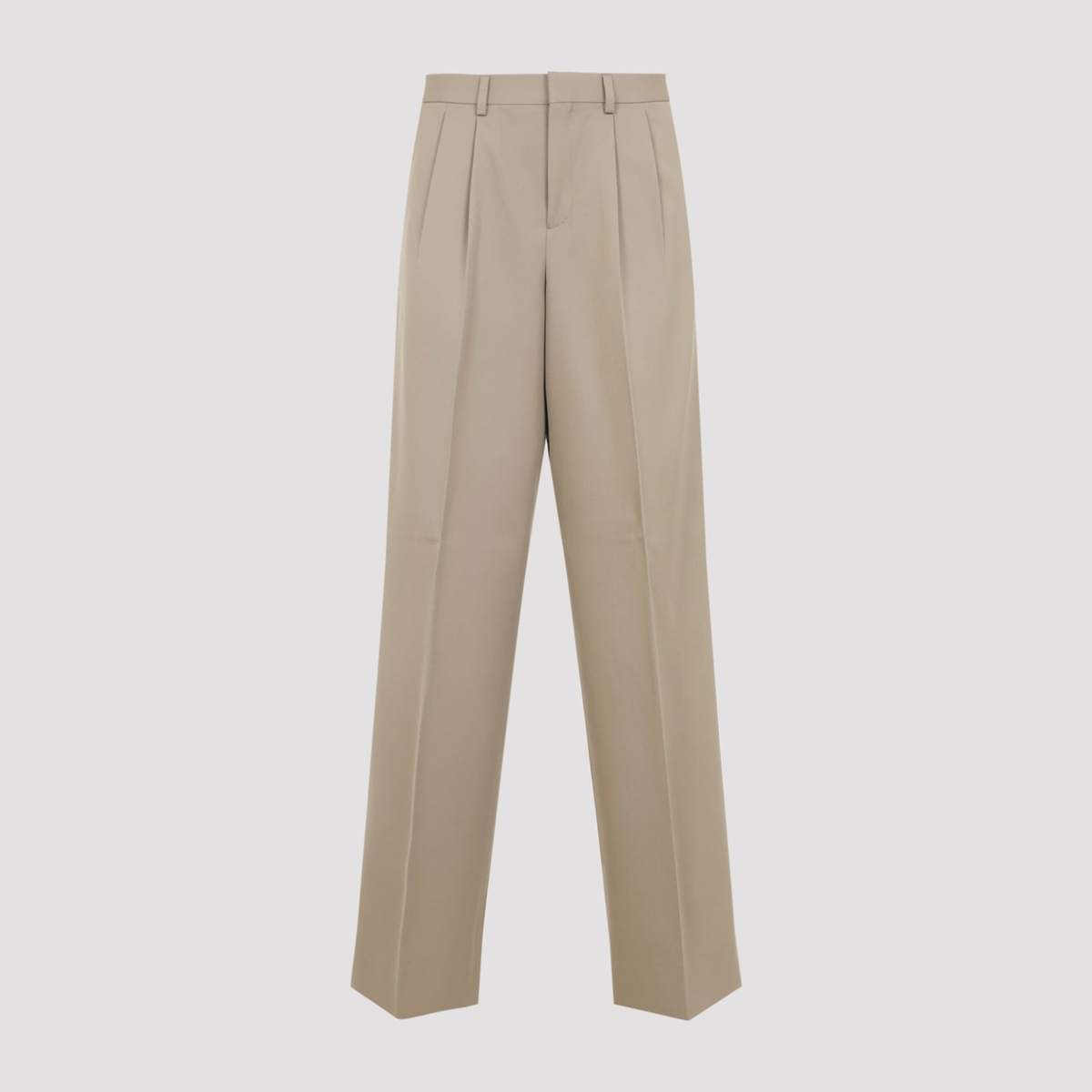 Celine Pleated Pants - Beige - Image 3 of 5