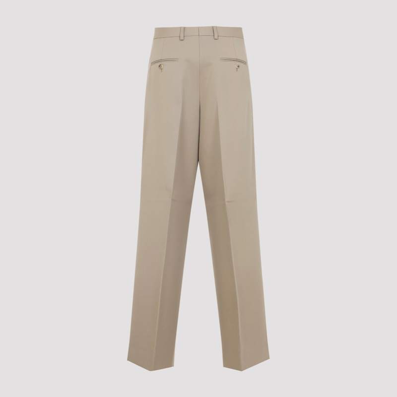 Celine Pleated Pants - Beige
