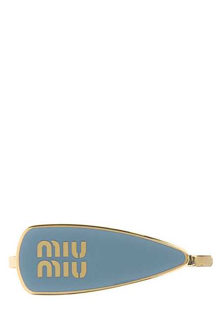Miu Miu Hair Clip - Oro | Garmentory display picture 2