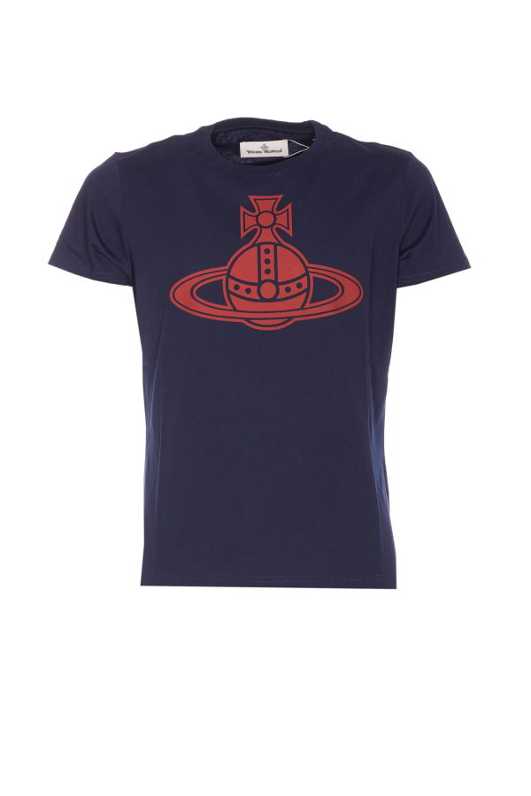 Vivienne Westwood Paris Orb Peru T-Shirt - Blue