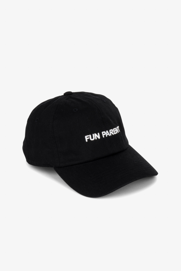 "INTENTIONALLY __________." Fun Parent Dad Cap - Black/White