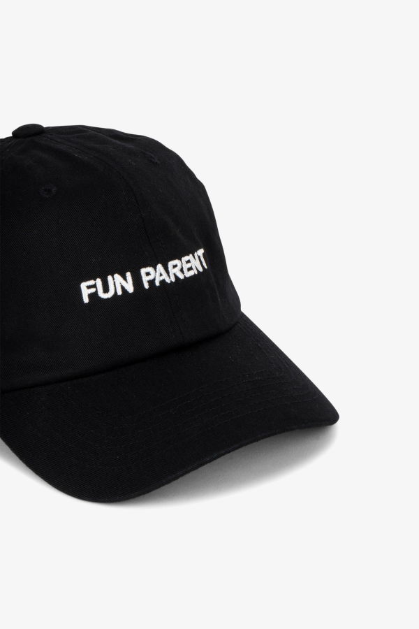 "INTENTIONALLY __________." Fun Parent Dad Cap - Black/White