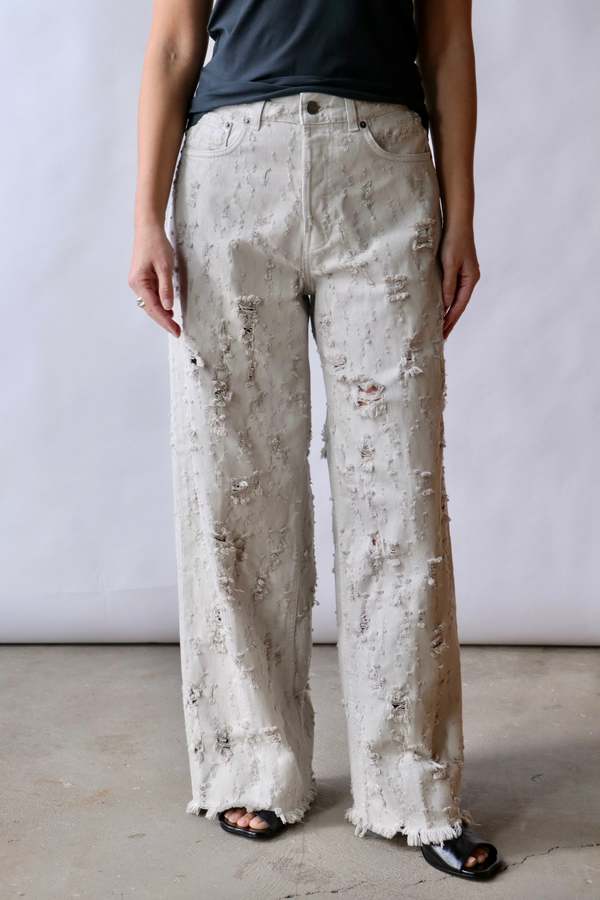 Haikure Bethany Bull Destroy (Short Length) Jeans - Bull Destroy