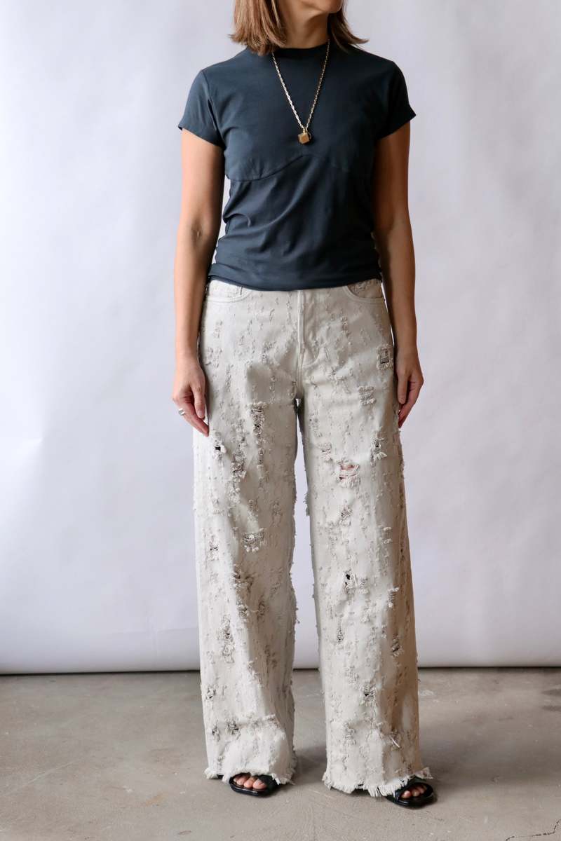 Haikure Bethany Bull Destroy (Short Length) Jeans - Bull Destroy