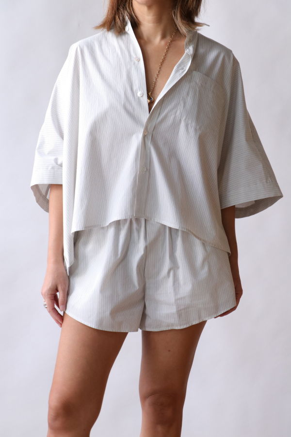 MM6 Maison Margiela Striped Poplin Shirt