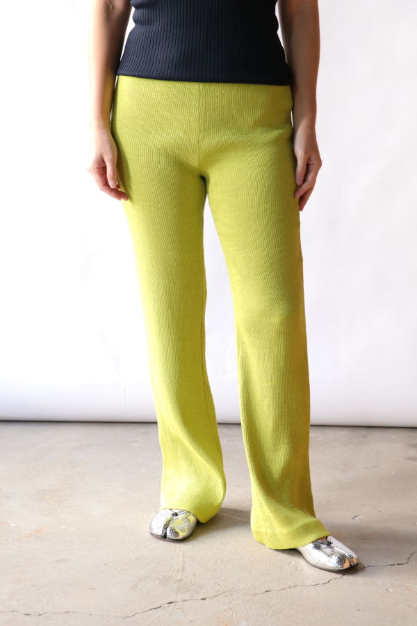 Tibi Viscose Plisse Corbit Pant - Peapod