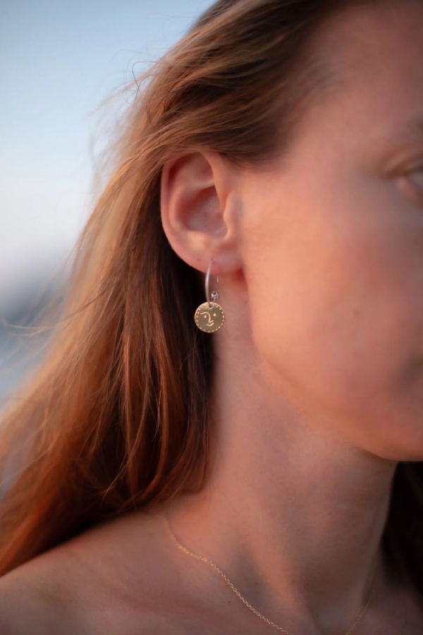 Ombre Claire Ayur Croles Earrings