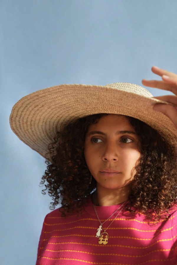 Ombre Claire Ibeyi Necklace - Bronze