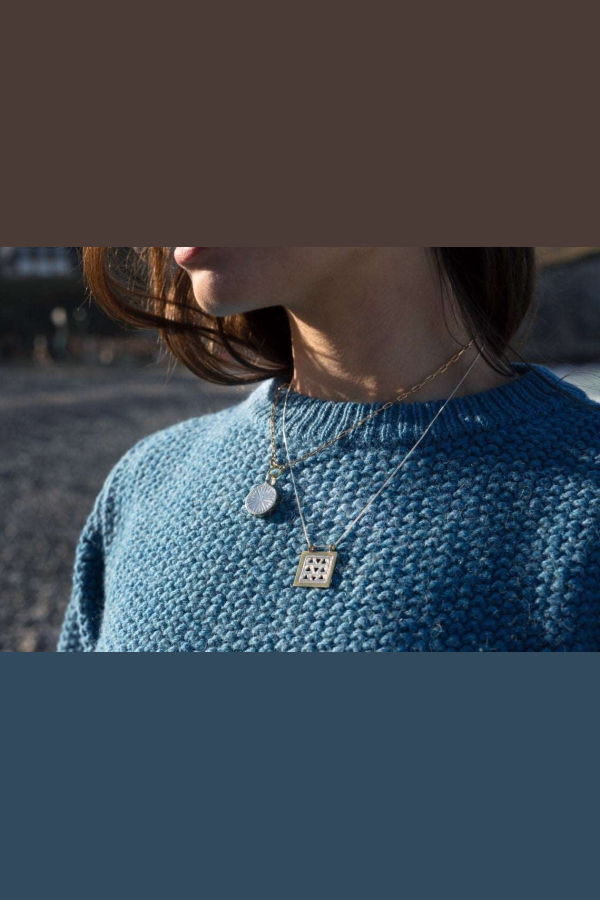 Ombre Claire Collier Mantra Necklace