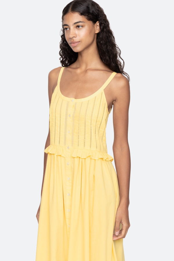 Sea NY Alberte Solid Tank Dress