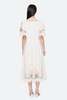 Sea NY Astrid Embroidery Short Sleeve Midi Dress - Thumbnail 5