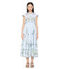 Sea NY Audra Embroidery Midi Dress - Thumbnail 1