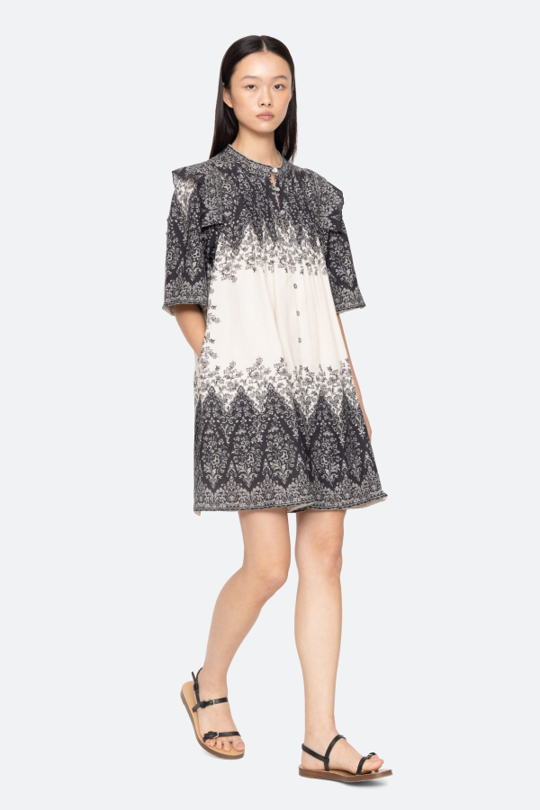 Sea NY Hedra Print Mini Dress