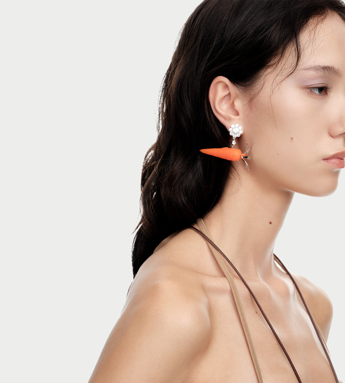 YVMIN Carrot Gemstone Earring (Pair) - Image 2 of 2