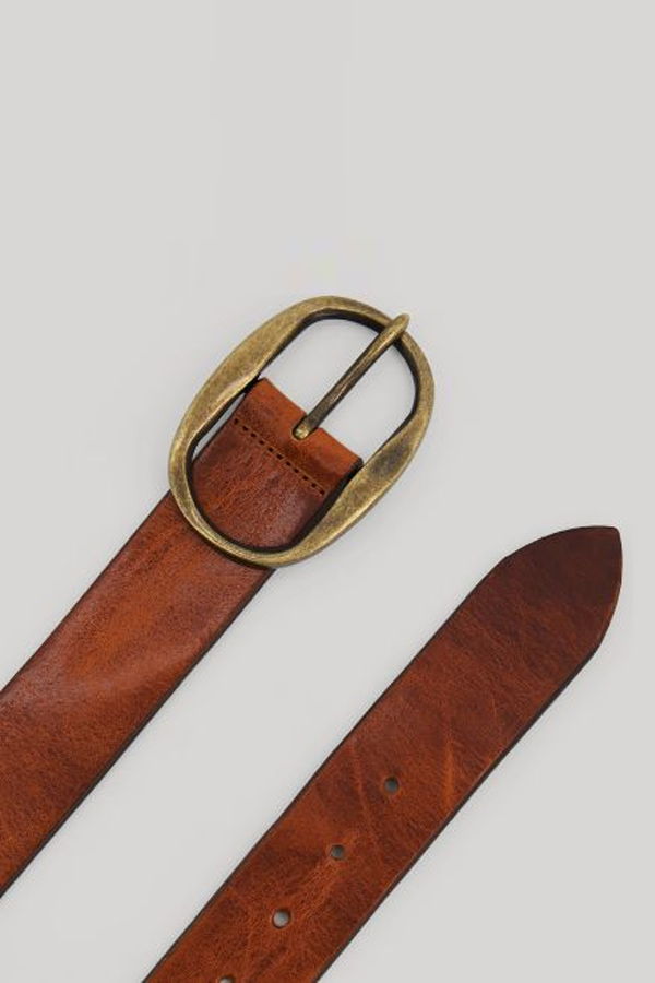 Hartford Angus Leather Belt