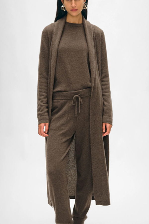 White + Warren Cashmere Long Robe