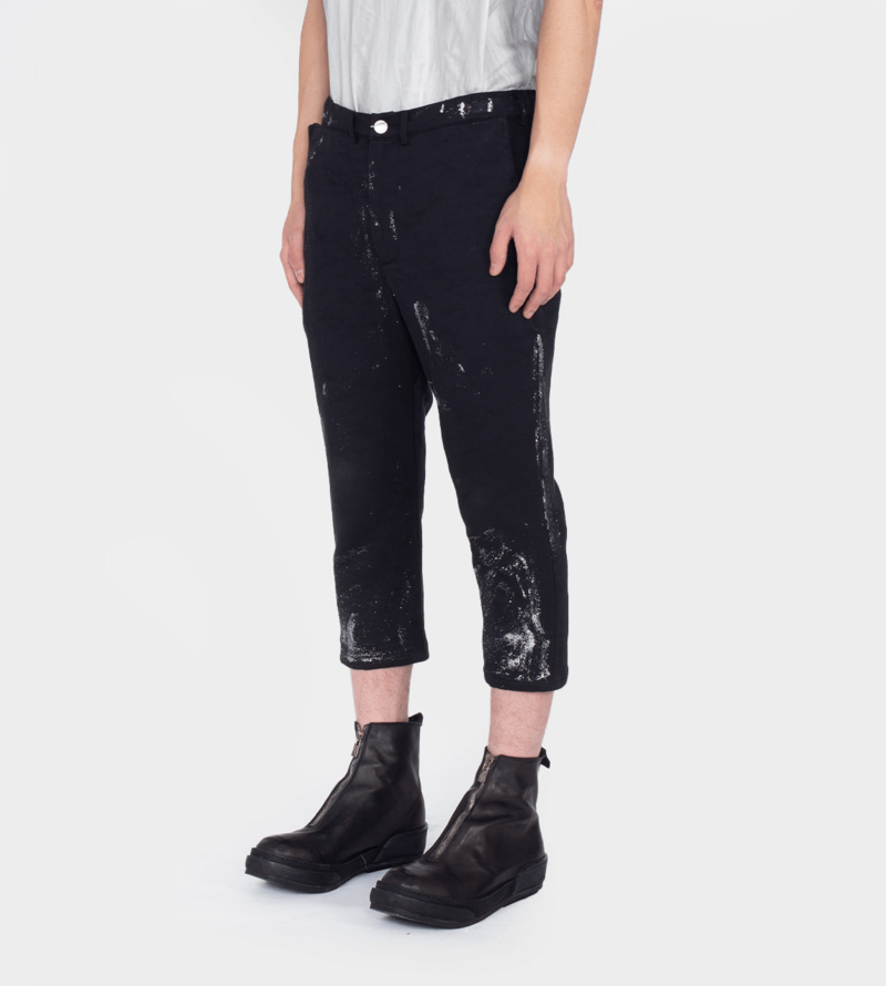 Sagittaire A Glitter Cropped Pants