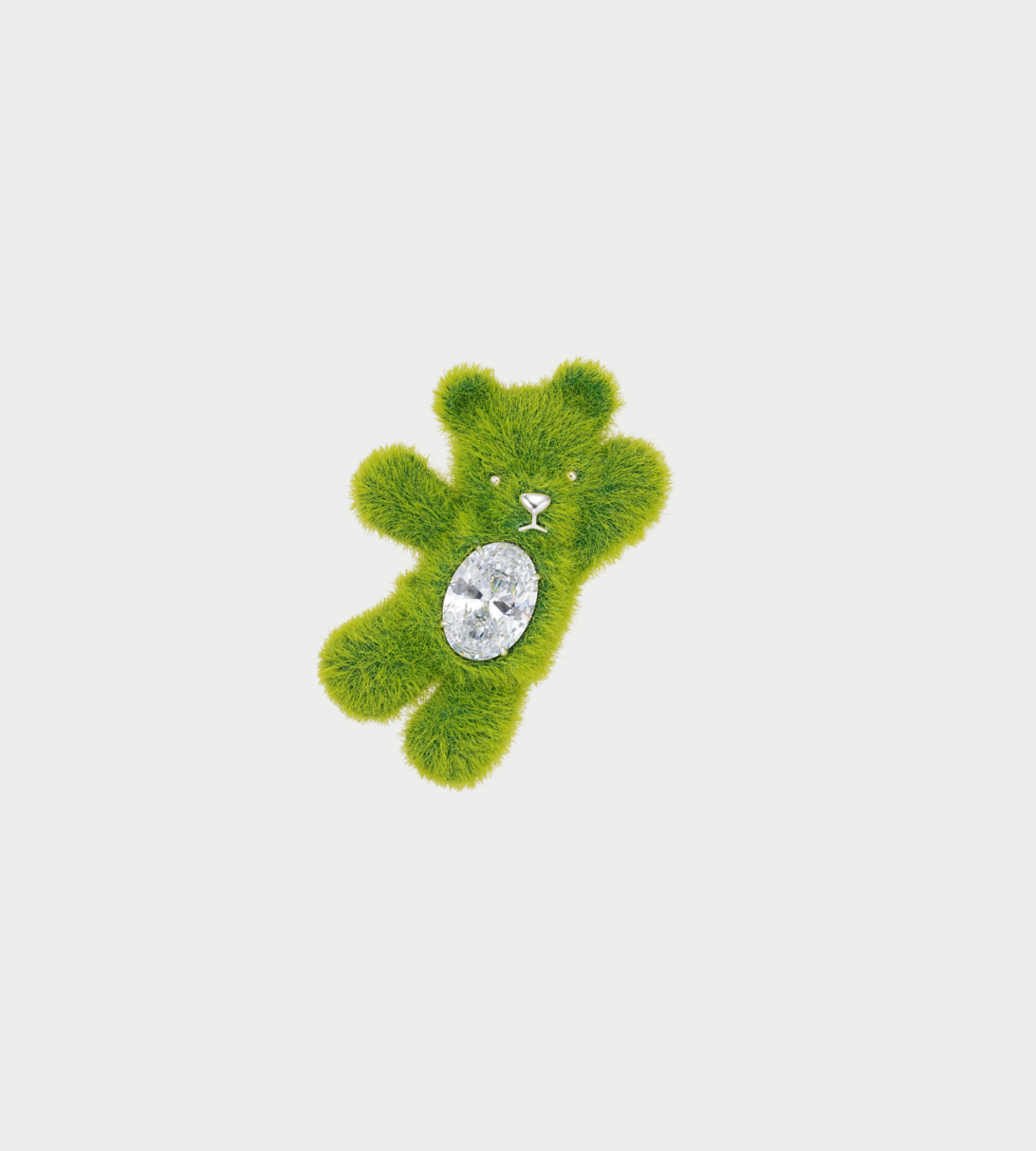 YVMIN Grass Bear Hair Clip - Image 1 of 4
