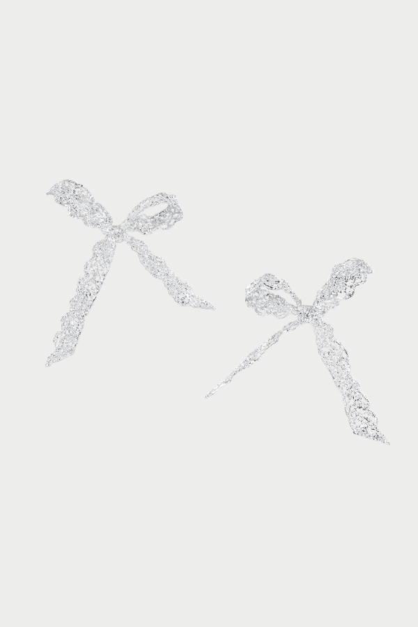 YVMIN Lace Bowknot Earring (Pair)